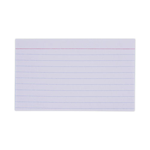 CARD,INDEX,RULED,3X5,WE