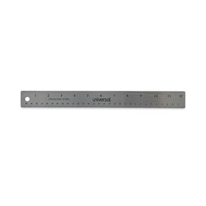 RULER,12",STST,CRK BCKNG