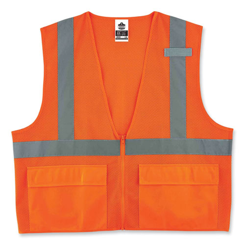 VEST,8220Z CLASS 2,ORANGE