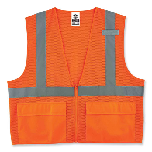 VEST,8220Z CLASS 2,ORNG,2