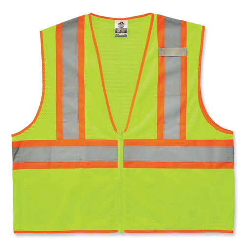 VEST,8229Z CLASS 2,LIME,4