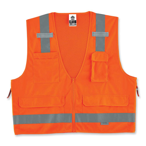 VEST,8250Z CLASS 2,ORANGE