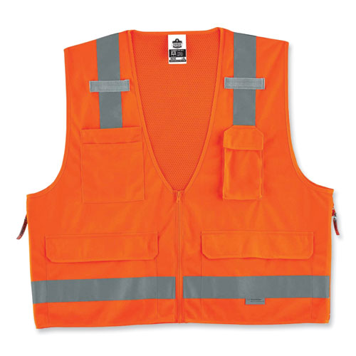 VEST,8250Z CLASS 2,ORNG,2