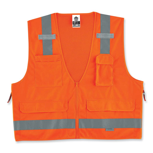 VEST,8250Z CLASS 2,ORNG,4
