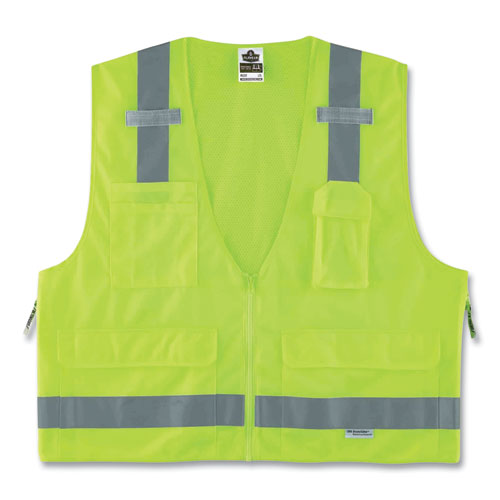 VEST,8250Z CLASS 2,LIME,2