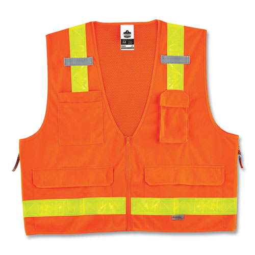 VEST,8250ZHG CLASS 2,ORNG