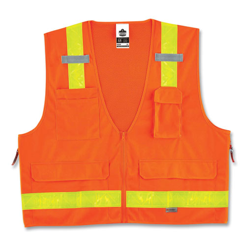 VEST,8250ZHG CLASS2,ORNG,