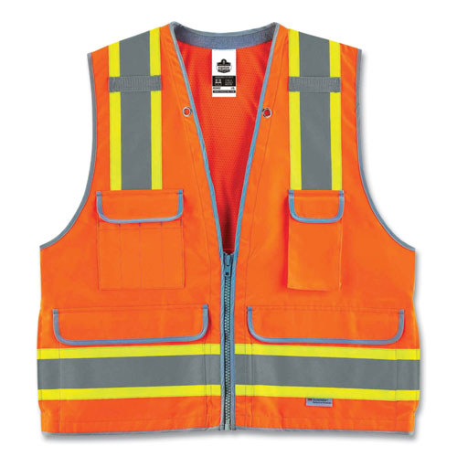 VEST,8254HDZ CLASS2,ORNG,