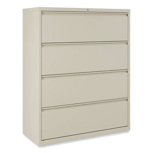 Drawers with side-to-side hang rails to accommodate letter/legal ...
