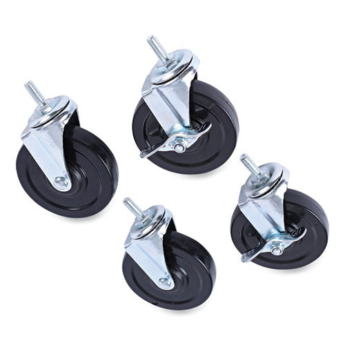 CASTERS,WIRESHLVING,4