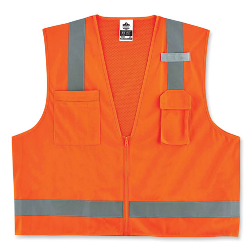 VEST,8249Z CLASS 2,OR,XS