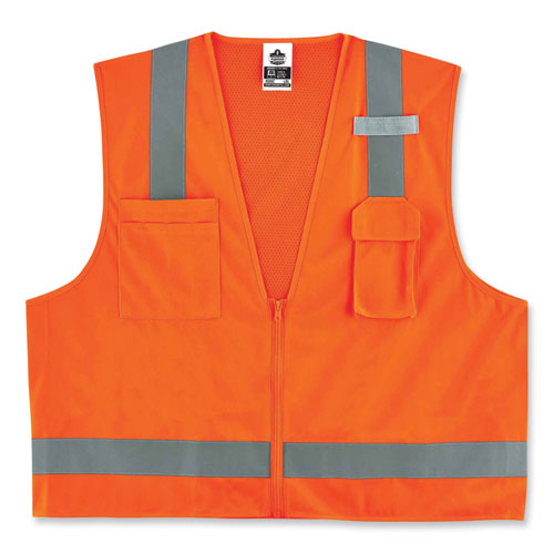 VEST,8249Z CLASS 2,OR,S/M