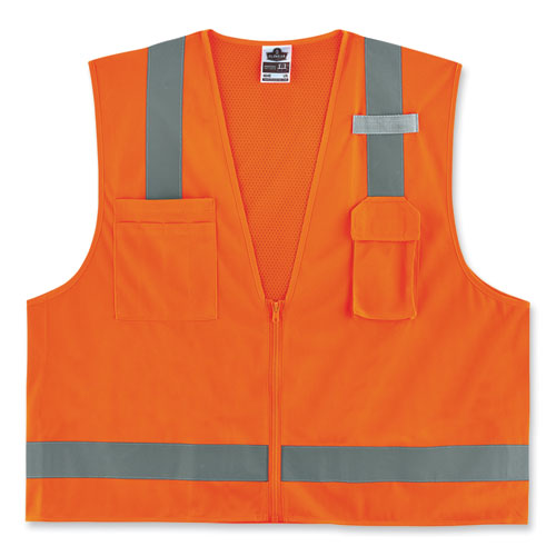 VEST,8249Z-S CLASS 2,OR,L