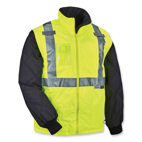 JACKET,8287 HI-VIS,LIM,4X