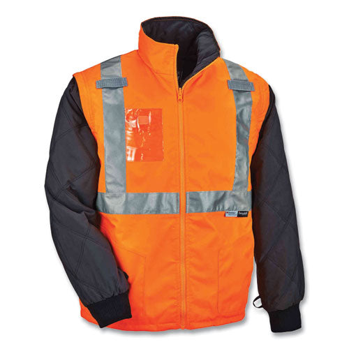 JACKET,8287 HI-VIS,OR,S