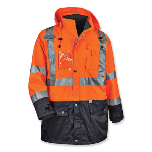 JACKET,8388 HI-VIS,OR,L
