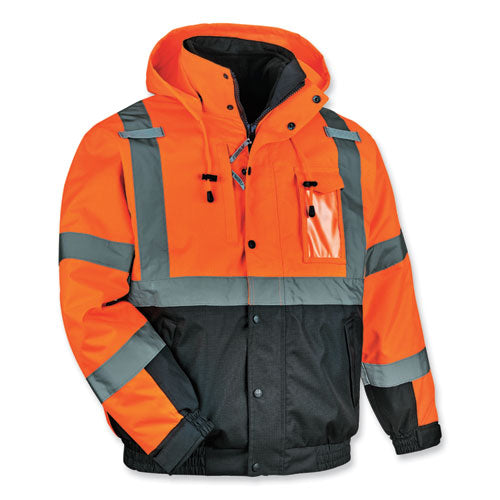JACKET,8381 HI-VIS,OR,S