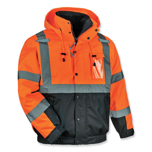 JACKET,8381 HI-VIS,OR,L
