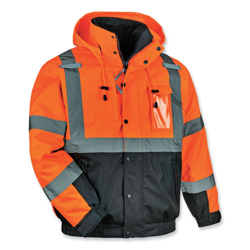 JACKET,8381 HI-VIS,OR,4XL