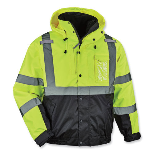JACKET,8381 HI-VIS,LIM,2X