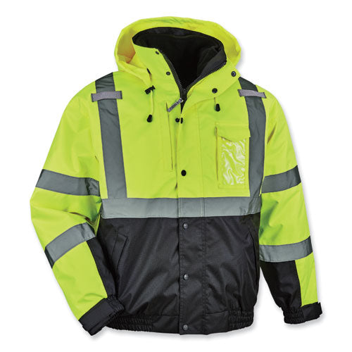 JACKET,8381 HI-VIS,LIM,4X