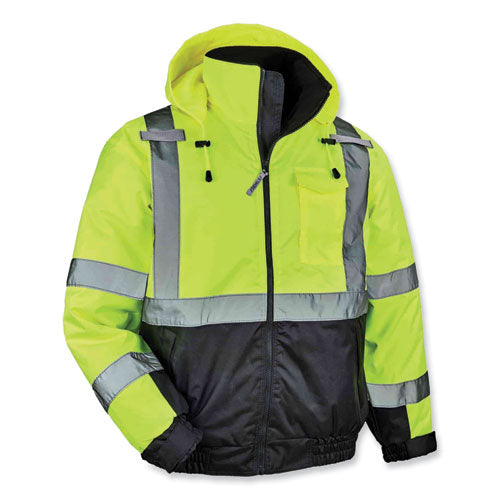 JACKET,8377 HI-VIS,LIME,L