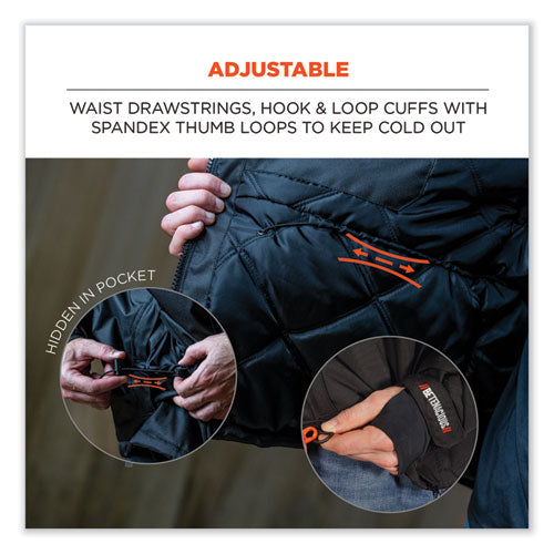 JACKET,6466 THERMAL,BK,L