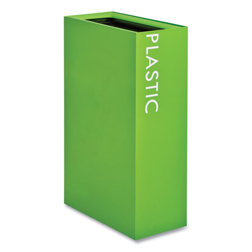 WASTEBASKET,MIXX RECT GN