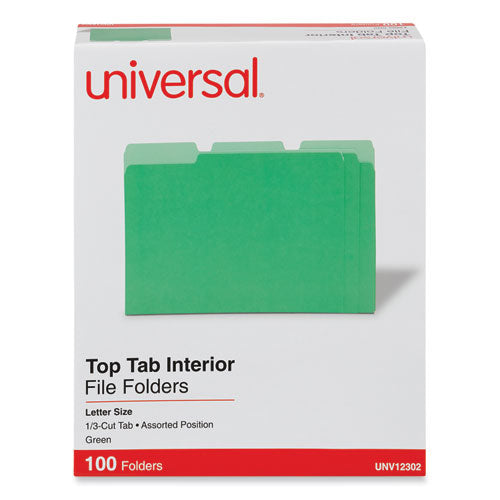 FOLDER,INTR,1/3CUT,LTR,GN