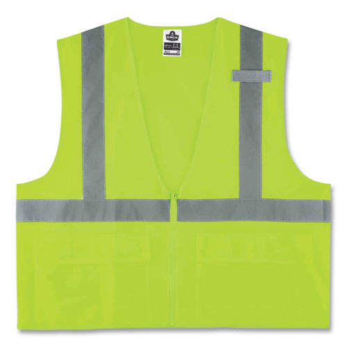 VEST,8225Z CLASS 2,LIME,2