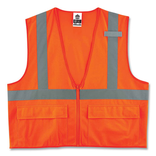 VEST,8225Z CLASS 2,ORNG,2