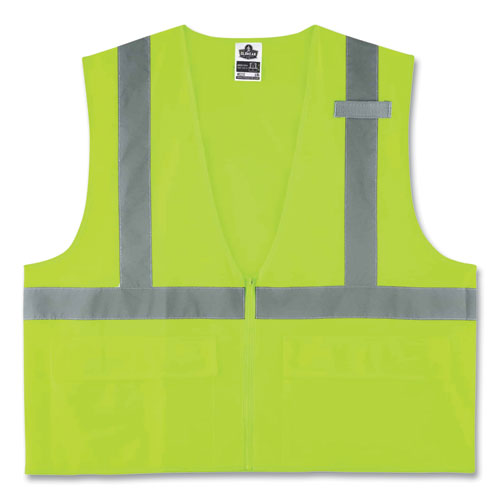 VEST,8225Z CLASS 2,LIME,S