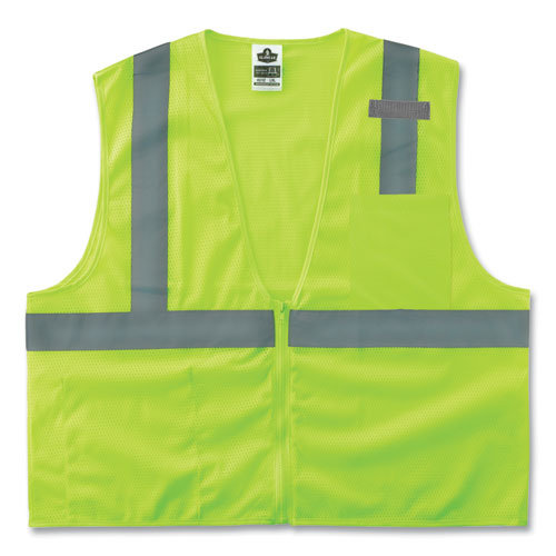 VEST,8210Z CLASS 2,LIME,X