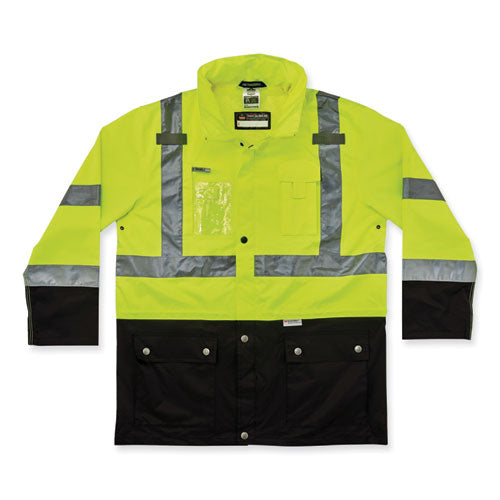 JACKET,8386 HI-VIS,LIM,3X