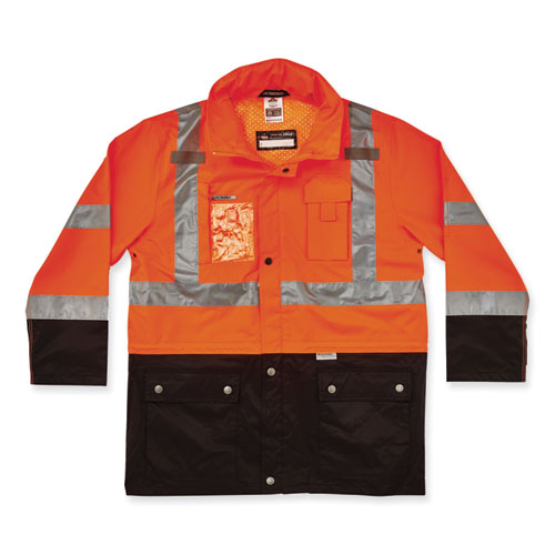 JACKET,8386 HI-VIS,OR,S