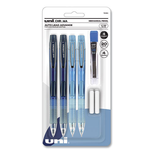 PENCIL,CHROMA SET,AST 4CT