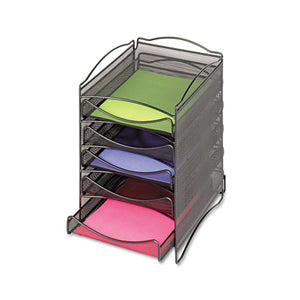ORGANIZER,MESH,5 DRW,BK