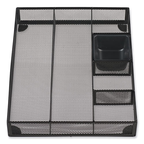 ORGANIZER,DRAWER,MESH,BK