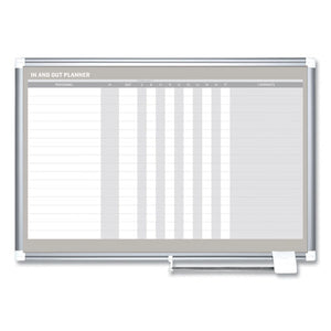 BOARD,IN-OUT,36"X24",WH