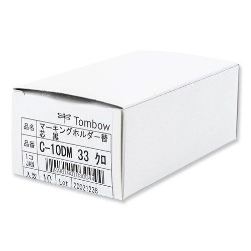 REFILL,MARK HLDR,10/BX,BK