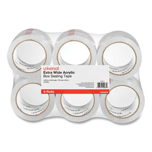 TAPE,2.83"X54.6YDS6PK,CLR