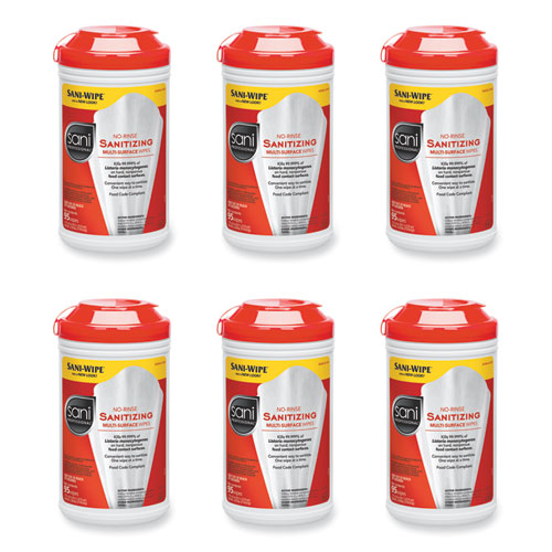WIPES,NO RINSE SANITIZING