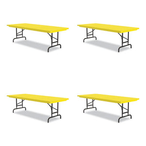 TABLE,HT ADJ FT 30X72,YL