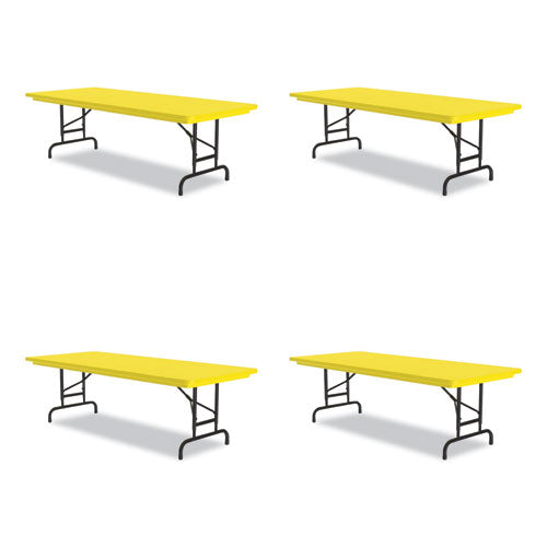 TABLE,HT ADJ FT 30X72,YL