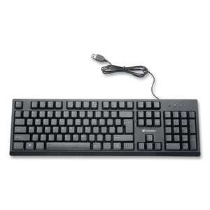 KEYBOARD,WIRED,BK