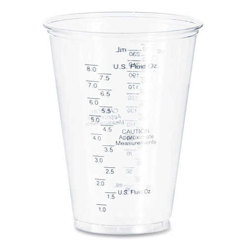 CUP,10OZ,GRADUATED,CLR