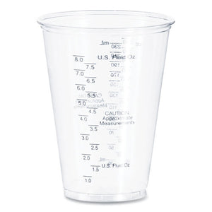 CUP,10OZ,GRADUATED,CLR