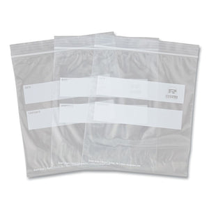 BAG,DBLZIP QRT1/500CT,CLR