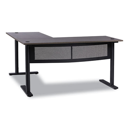 DESK,L SHAPE,BLACK,GY