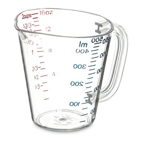 CUP,MEASURE CUP,1PINT,CLR
